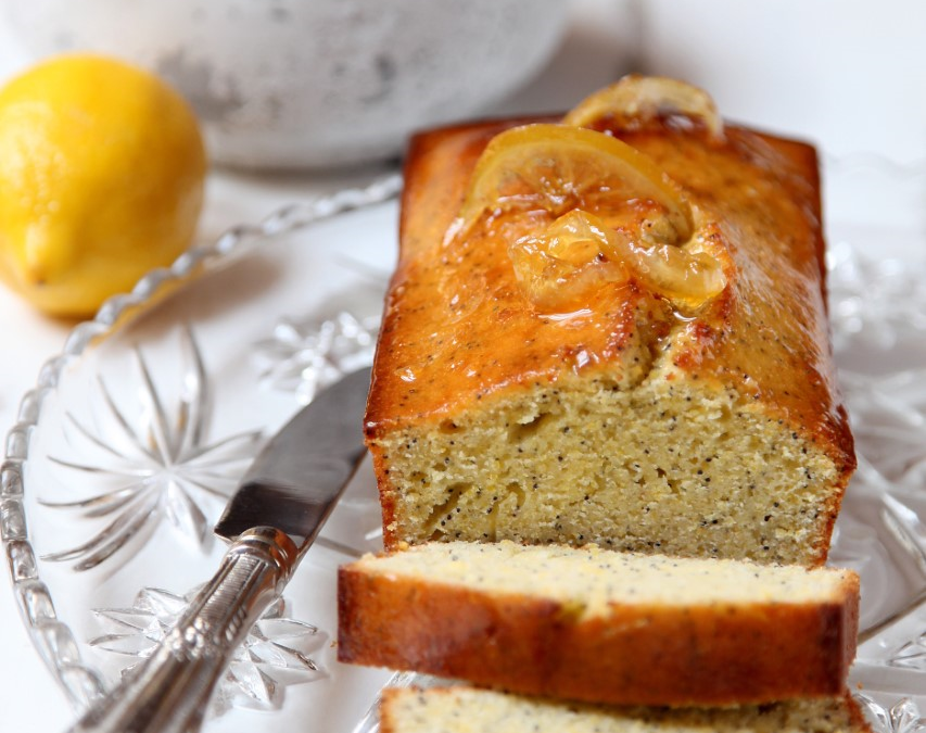 Lemon Polenta Loaf Cake