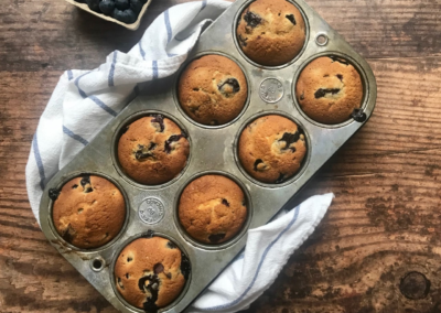 Lemon-Blueberry Muffins